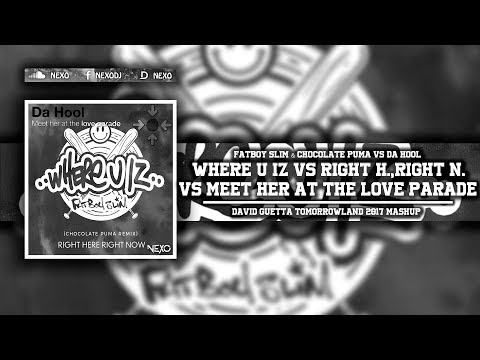 Where U Iz Vs Right Here, Right Now Vs Meet Her At The L. P. (David Guetta Tomorrowland 2017 Mashup)