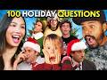 Boys Vs Girls 100 Holiday Questions In 10 Minutes