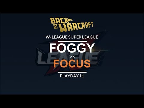 W-League '18 - Super League - Playday 11: [N] Foggy vs. FoCuS [O]