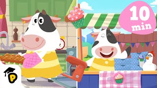 Cupcakes, Muffins and More! | Cooking Class with Moo | Kids Learning Cartoon | Dr. Panda TotoTime