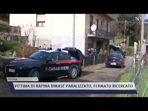 2021-05-22 PISTOIA - VITTIMA DI RAPINA RIMASE PARALIZZATO, FERMATO RICERCATO
