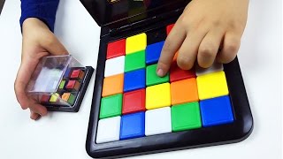 Rubik&#39;s Race Magic Block Game 4 kids. Race to match the shaking cube.Let&#39;s play kids