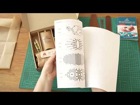 Productvideo 1 - BeaverCraft Leather Crafting Kit “Bracelet Set” – DIY Leren Armbanden Maken