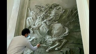 I made my own bas-relief of Napoleon