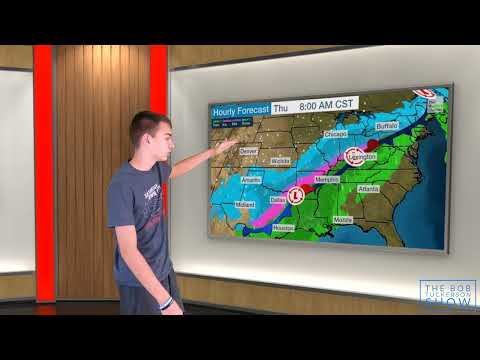 Forecast Timing With Winter Storm Landon (January 31, 2022)