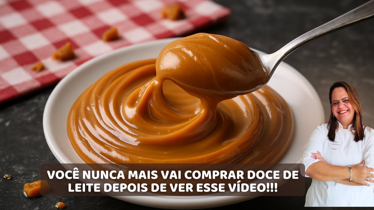 VOCÊ NUNCA MAIS VAI COMPRAR DOCE DE LEITE DEPOIS DE VER ESSE VÍDEO