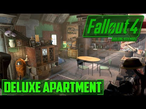 Deluxe Diamond City Penthouse - BUILDING WITH MODS - Fallout 4