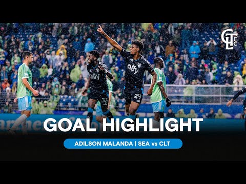 GOAL! Adilson Malanda Leads Off Scoring for The Crown for the Second Consecutive Year | CLT vs SEA
