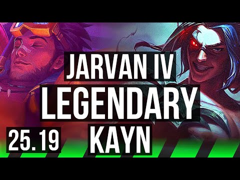 JARVAN IV vs KAYN (JGL) | Legendary | EUW Master | 25.19