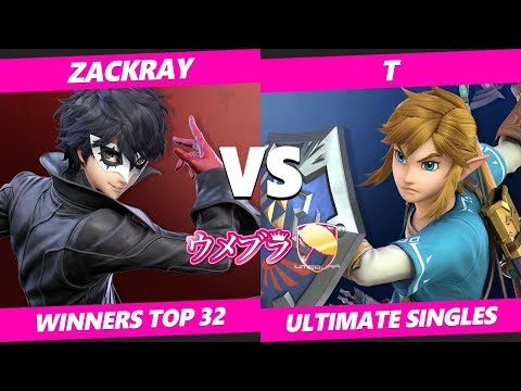 Umebura SP4 SSBU - Zackray (Joker) Vs. Geki | T (Link) Smash Ultimate Tournament Top 32
