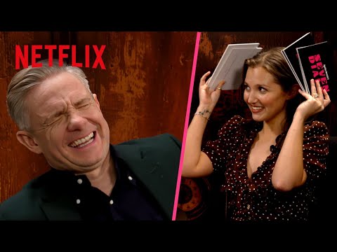 Martin Freeman & Mia McKenna-Bruce Enjoy a Chaotic Interview Over Afternoon Tea | Netflix