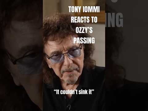 Tony Iommi speaks for the first time about Ozzy Osbourne’s death  #ozzyosbourne #blacksabbath #RIP
