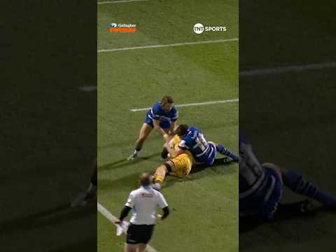 Sam Underhill try-saving tackle!