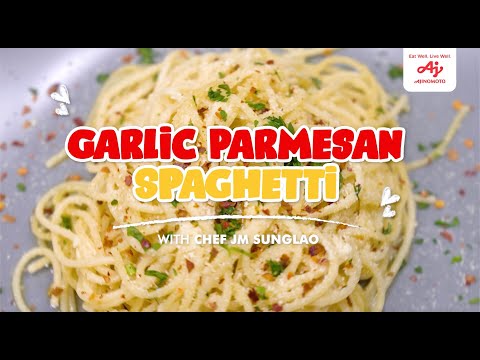 Garlic Parmesan Spaghetti Recipe - AJI-NO-MOTO® Umami Seasoning