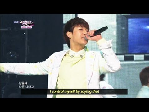 [Music Bank w/ Eng Lyrics] INFINITE - Man in Love (2013.04.13)
