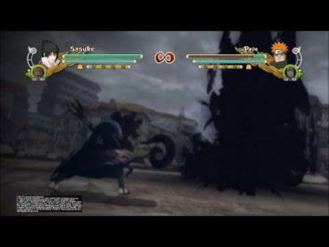 Naruto Storm3- Taka Sasuke Tilt Ultimate Combo Cancel