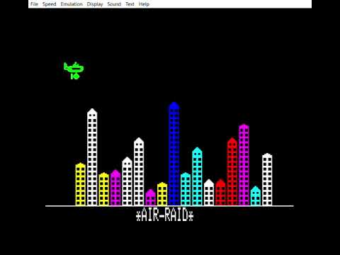 Jynx - Camputers Lynx Emulator - Air Raid