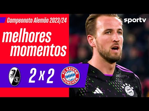 Gols e lances de Freiburg x Bayern