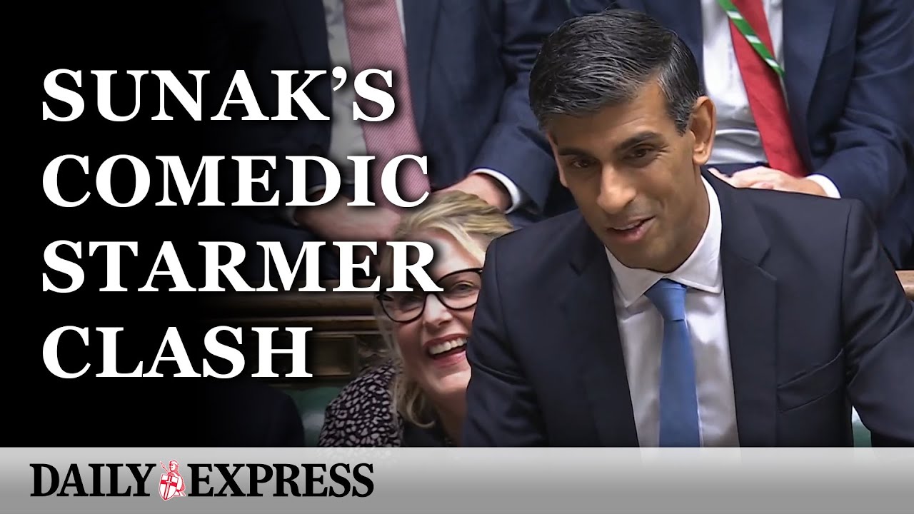 Sunak jibes at Starmer in comedic take down of PM