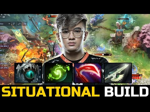 GABBI SITUATIONAL CARRY BUILD - HALBERD + DESOLATOR MONKEY KING DOTA 2
