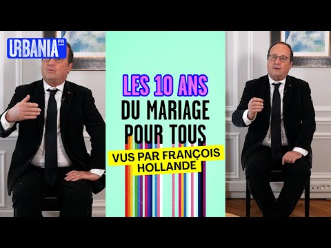 Rencontre avec François Hollande : 10 ans du mariage pour tous, un bilan doux-amer