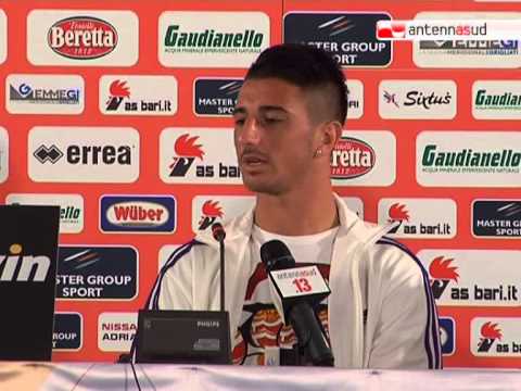 TG 20.10.12 Bellomo: "Futuro? per il momento mi godo il Bari"