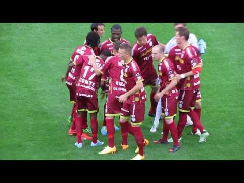 opkomst spelers+aftrap 4de speeldag 2013 2014 Essevee vs Bergen17 08 2013