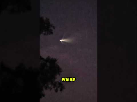 What is this in the sky last night ? Is it really a Chinese rocket ?