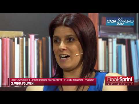 Claudia Polimeni da Casa Sanremo 2020 - BookSprint Edizioni