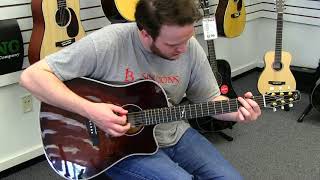 Video thumbnail for Seagull Artist Peppino CW Guitar Demo by jimlaabsmusic