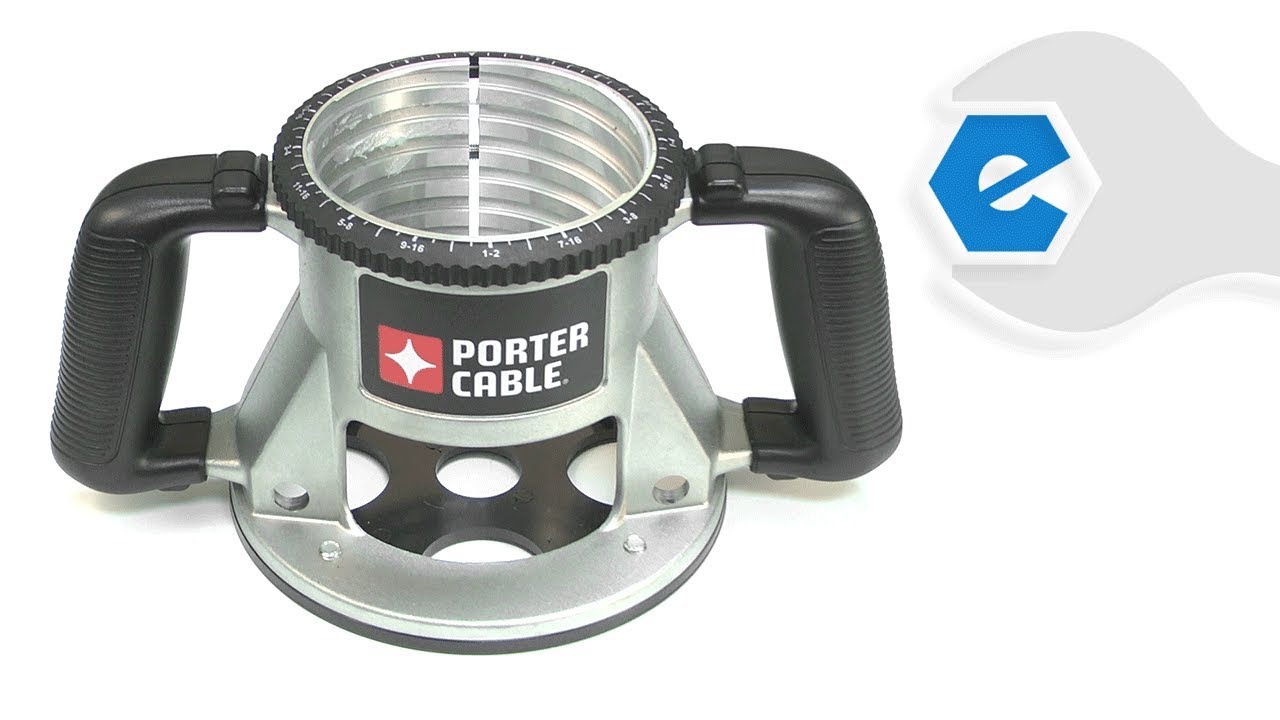 Replacing your Porter Cable Router BASE ASSEMBLY