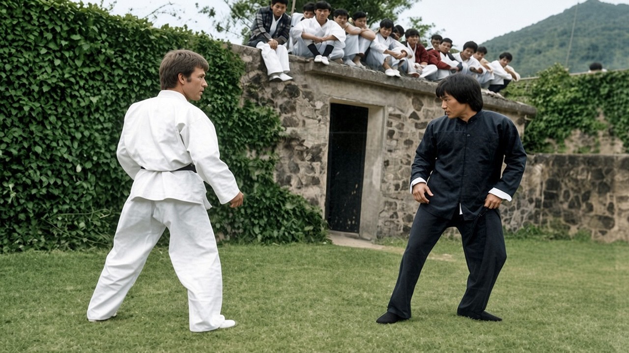 We FINALLY Have Footage Of Bruce Lee's REAL Fight Against Chuck Norris In 1973!【FULL FIGHT】