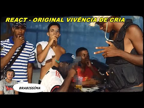 REACT - Original Vivência De Cria - VloneBdg, DsilvaDk & TiiuFiuu (CLIPE OFICIAL)