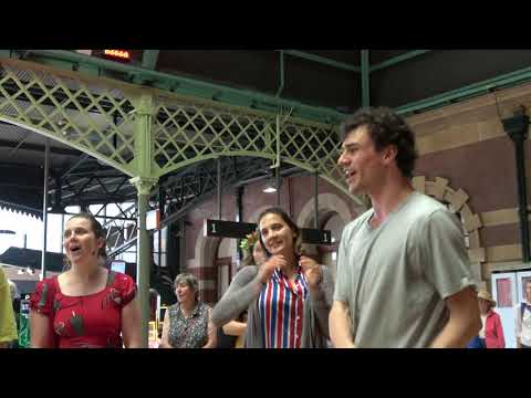 Extinction Rebellion flash mob - The Seed - Aurora