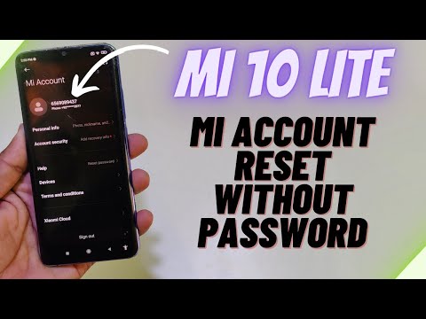 Xiaomi Mi 10 Lite Mi Account Remove Permanent Without Password Bypass