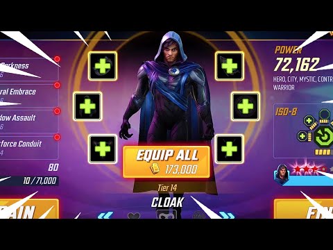 G15 Cloak Rank Up & Gameplay! - MARVEL Strike Force - MSF