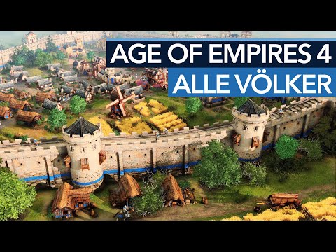 Age of Empires 4 startet mit wenigen, aber sehr unterschiedlichen Völkern