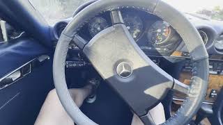 1985 Mercedes-Benz 380SL Start Up
