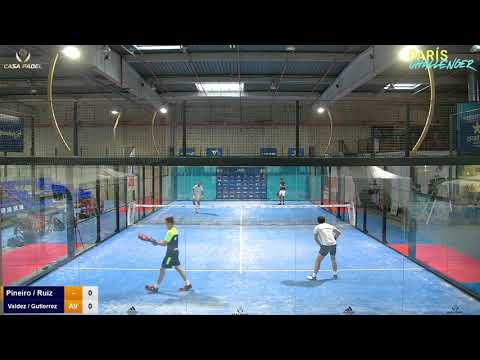 WPT PARIS CHALLENGER 2019 - 1/4 Messieurs - Valdez / Gutierrez vs Pineiro / Ruiz