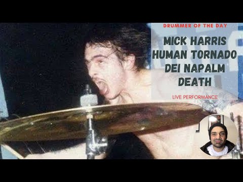 MICK HARRIS - The Human Tornado - Longtime drummer for Napalm Death