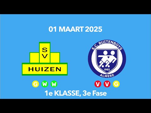SV HUIZEN - BUITENBOYS SC