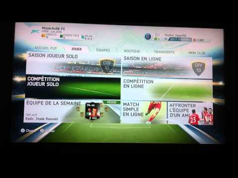 comment appliquer entrainement equipe fut 14