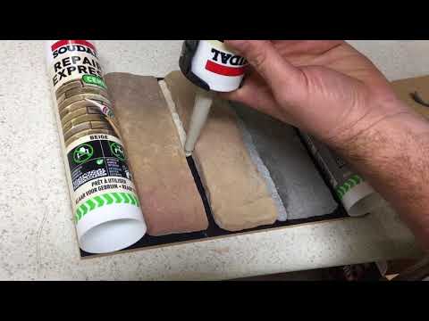 How To Repair Mortar with Soudal Repair Express Cement