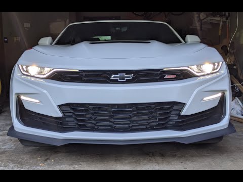 EOS ZL1 Splitter Install on 2020 Camaro SS
