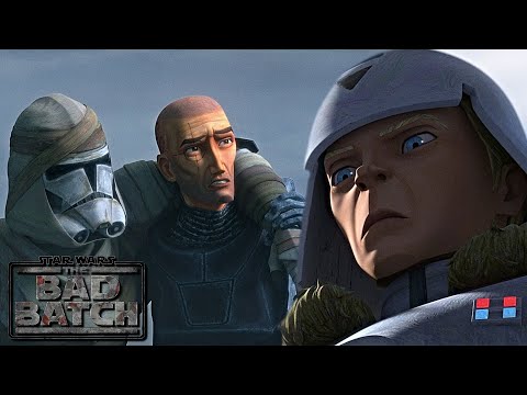 The Death Of Clone Commander Mayday Scene - Star Wars The Bad Batch