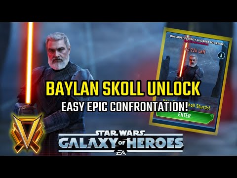 Baylan Skoll Unlock! Super Easy Epic Confrontation Event | SWGOH