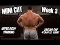 Mini Cut Update | Full Upper Body Workout | Training PR'S