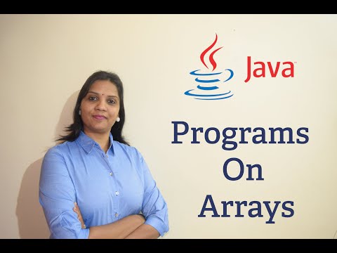 Java Tutorials 35 Programs On Arrays