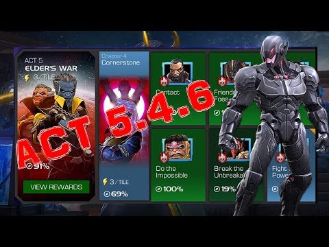 MARVEL CONTEST OF CHAMPIONS: STORY QUEST ACT 5.4.6 - Elder's War: Fight The Power