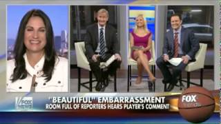 NCAA Player Calls Stenographer Beautiful video